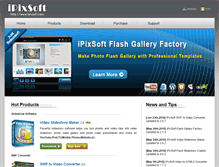 Tablet Screenshot of ipixsoft.com
